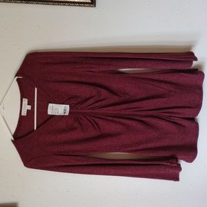 New with tags weekend maroon top size small